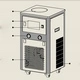 Enfriador industrial refrigerado por aire -1.6 kW, ICA-0.6