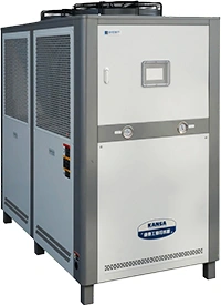 Enfriador industrial refrigerado por aire (2.7–29.5 kW), alta precisión en el control de temperatura ±0.05 °C