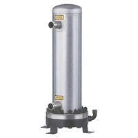 Evaporador de carcasa y tubos de acero inoxidable