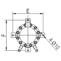 Evaporador de carcasa y tubos de acero inoxidable