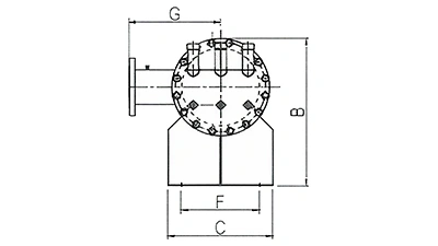 Evaporador de carcasa y tubos de acero inoxidable (12HP×5-25HP×6)