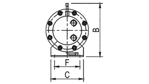 Condensador de carcasa y tubos de circuito único (5 HP–25 HP)