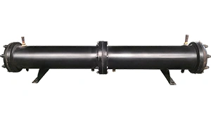 Condensador de carcasa y tubos de doble circuito (4 HP×2 – 25 HP×2)