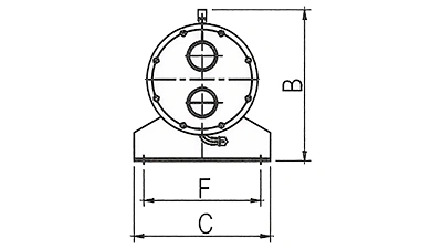 Condensador de carcasa y tubos de cuatro circuitos (10 HP×4 – 25 HP×4)
