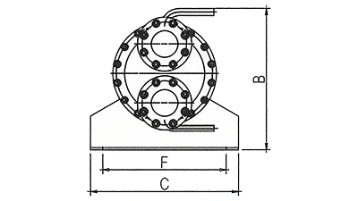 Condensador de carcasa y tubos de cinco circuitos (12 HP×5 – 25 HP×5)